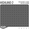 PERFORATION ADD-ON SERVICE HIGHLAND-2 / Textile (per yard) - Relicate Leather Automotive Interior Upholstery