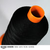 Amann Black Threads Serabond / SIZE 15 (TEX 210) - 1 LB - Relicate Leather Automotive Interior Upholstery