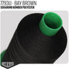 Serabond Bonded Polyester Outdoor Thread - SIZE 20 (TEX 135) Bay Brown - 7793U - Size 20 (TEX 135) - 1LB - Relicate Leather Automotive Interior Upholstery