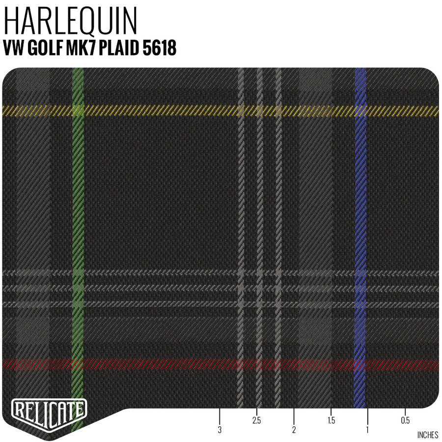 Golf Harlequin Plaid Tartan Fabric - Multi Product / Multi - Relicate Leather Automotive Interior Upholstery