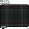 Jacky Plaid Fabric - Red Product / Red - Relicate Leather Automotive Interior Upholstery