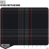 Plaid by the Linear Foot VW Golf - Red 5606 - Linear Foot - Relicate Leather Automotive Interior Upholstery