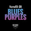 Blues/Purples Serafil Thread 20 (TEX 135)  - Relicate Leather Automotive Interior Upholstery