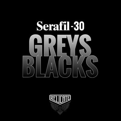 Greys/Blacks Serafil Thread 30 (TEX 90)  - Relicate Leather Automotive Interior Upholstery