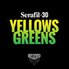 Yellows/Greens Serafil Thread 30 (TEX 90)  - Relicate Leather Automotive Interior Upholstery